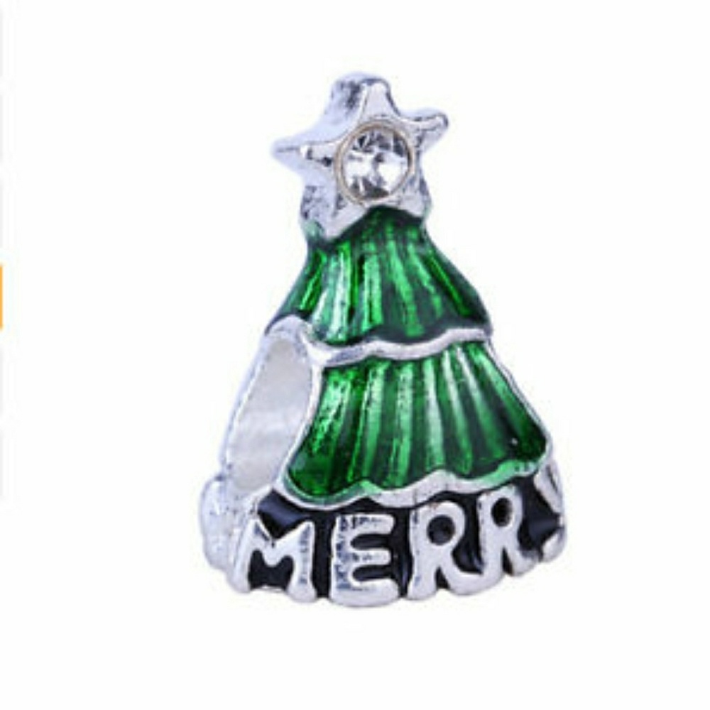Christmas Tree Pendant Charm